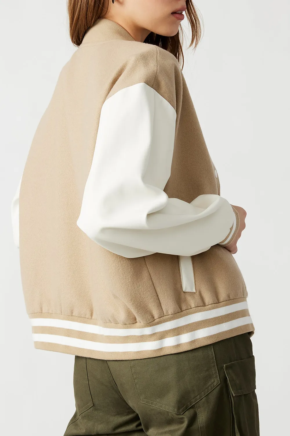 VARSITY JACKET BLACK