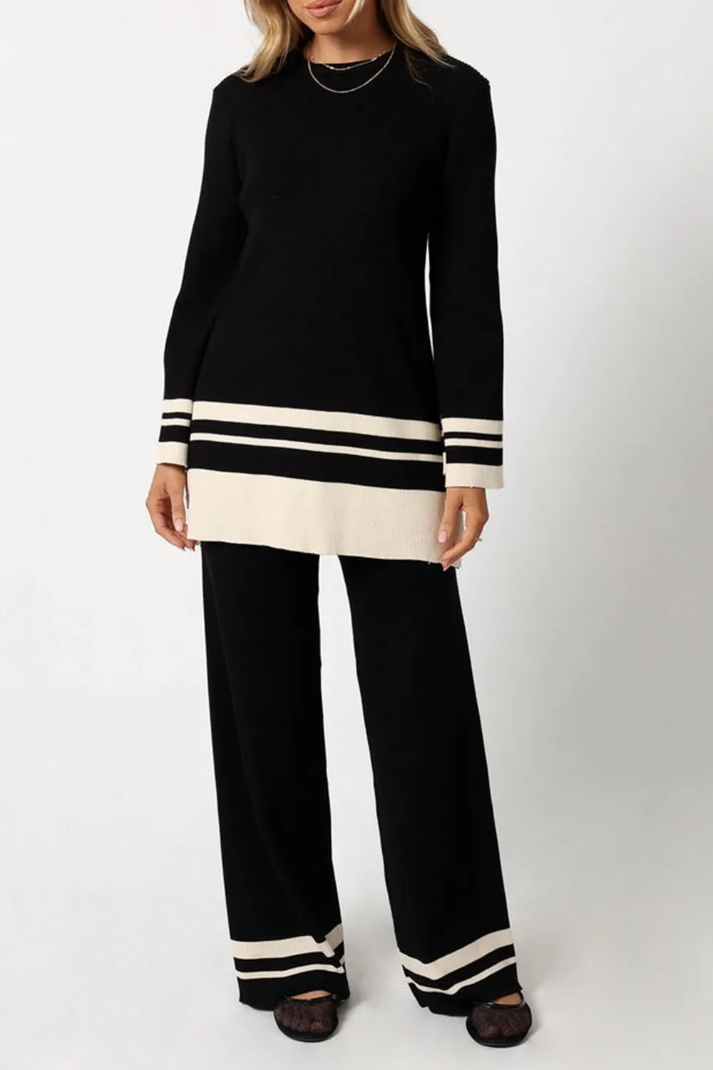 BLACK OFF WHITE PANTS