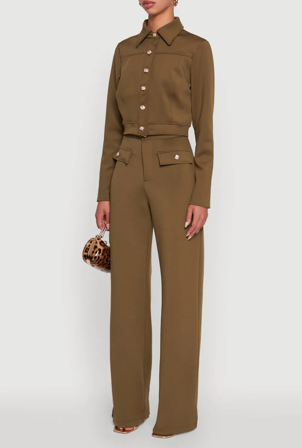 Short Shirt Collar Jacket