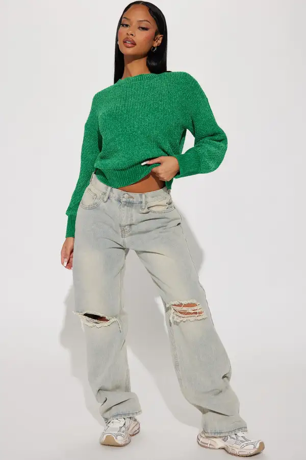 Sunset View Sweater - Green