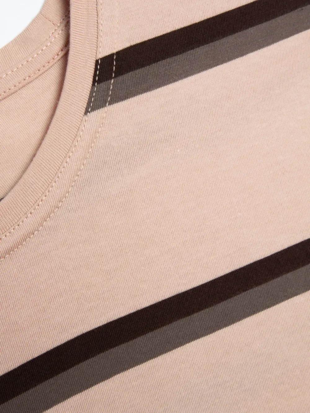 Pink Crew Neck Short Sleeve T-Shirt