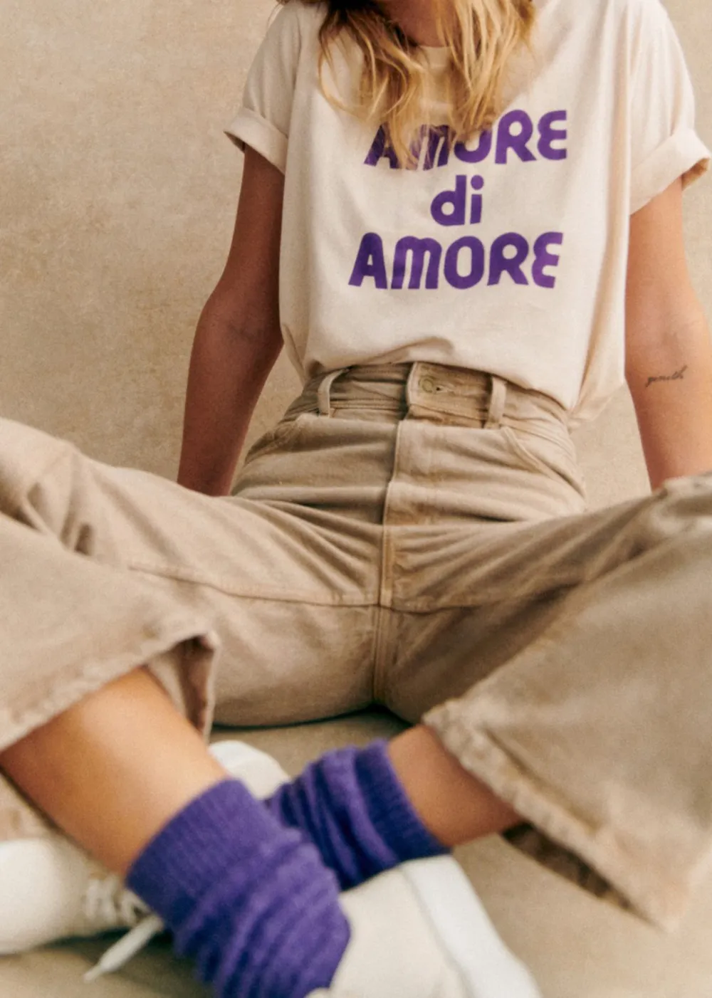 Wide-Leg Pocket Bootcut Cropped Trousers