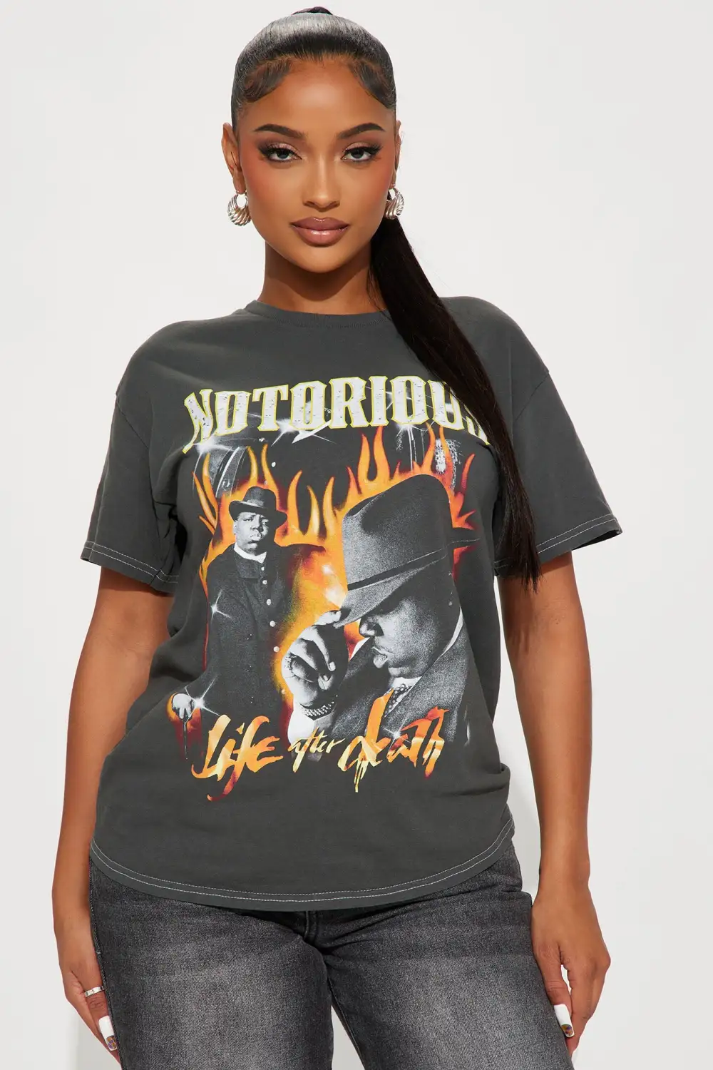 Life After Death Biggie Tshirt - Black