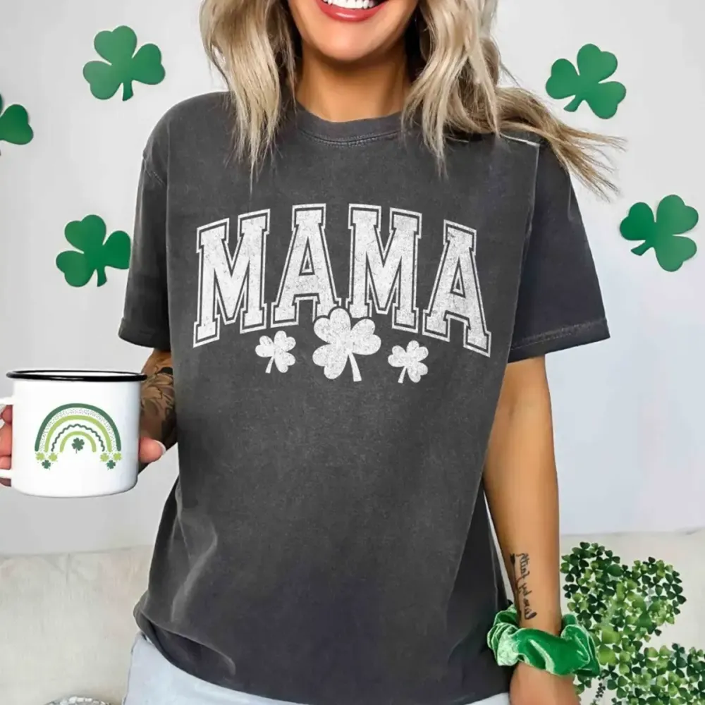 Matching St._Patrick’s Day Mama & Daddy T-Shirt