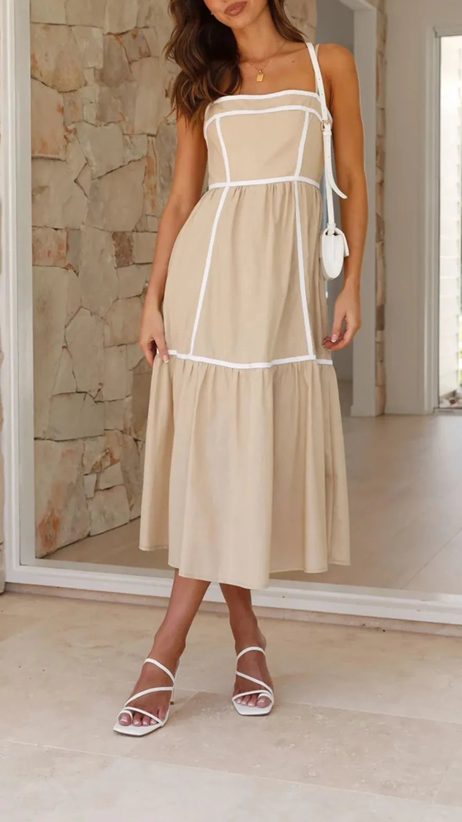 Holiday-Inspired Midi Dress