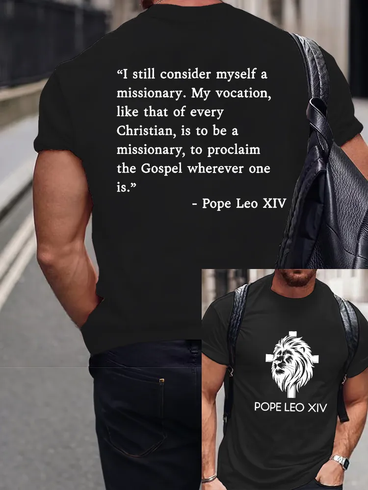 Men'S  Pope Leo Xiv T-Shirt