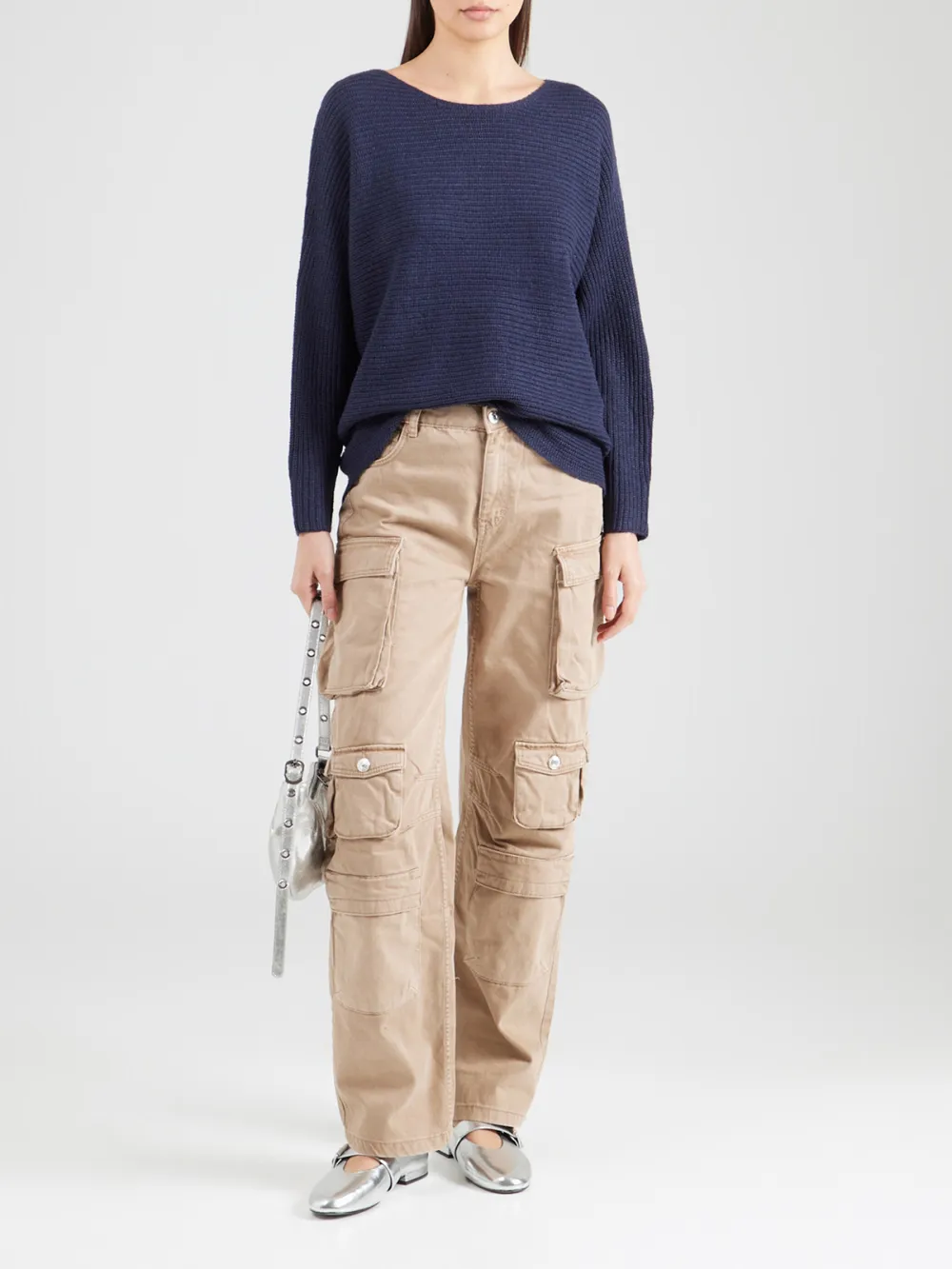 Crew Neck Long Sleeve Sweaters