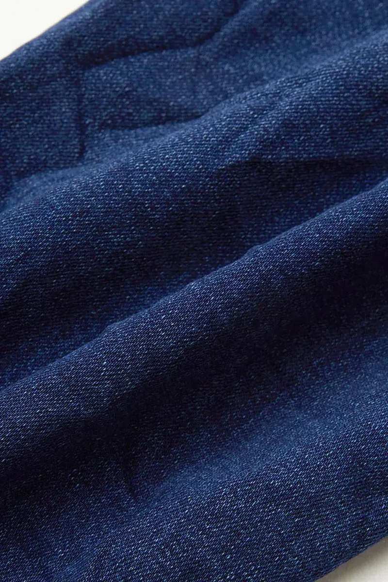 Button Up High Rise Skinny Jeans