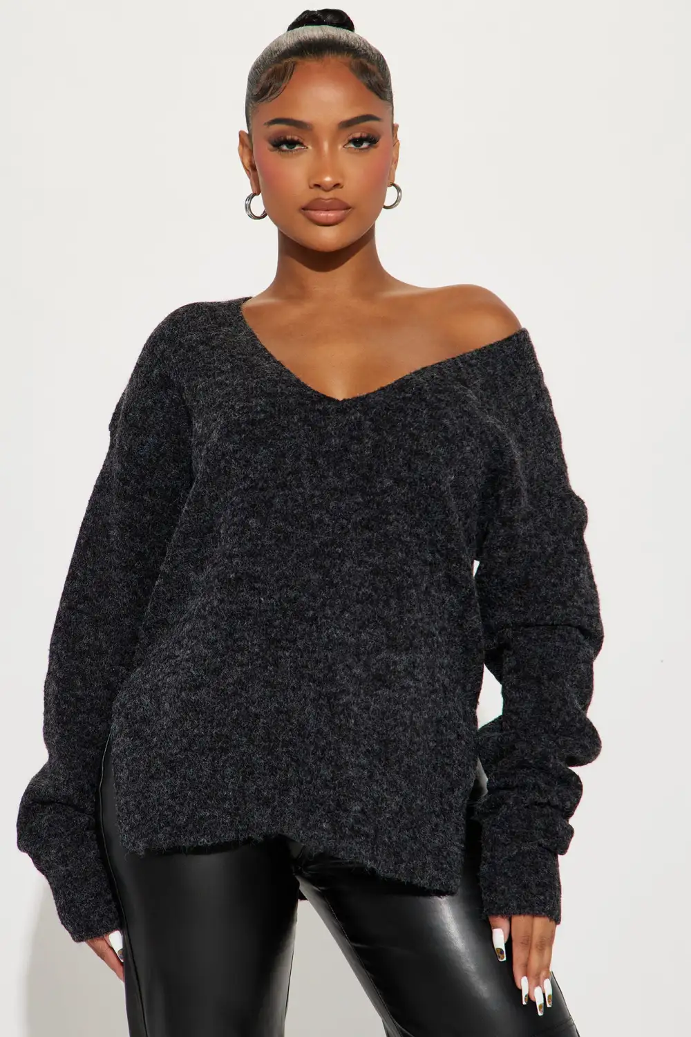 Lazy Days Sweater - Black