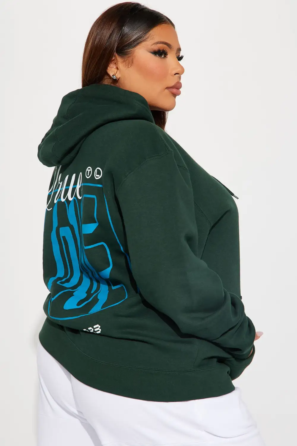 True Love Exists Hoodie - Green