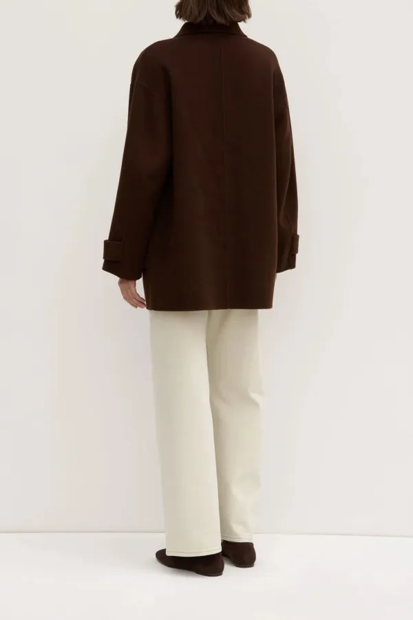 Double Sided Wool Short Jacket