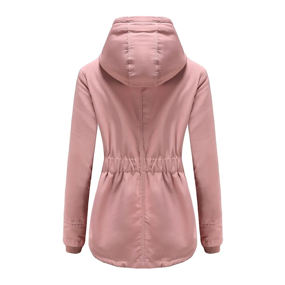 Women's Parka Street Fall Winter Long Coat