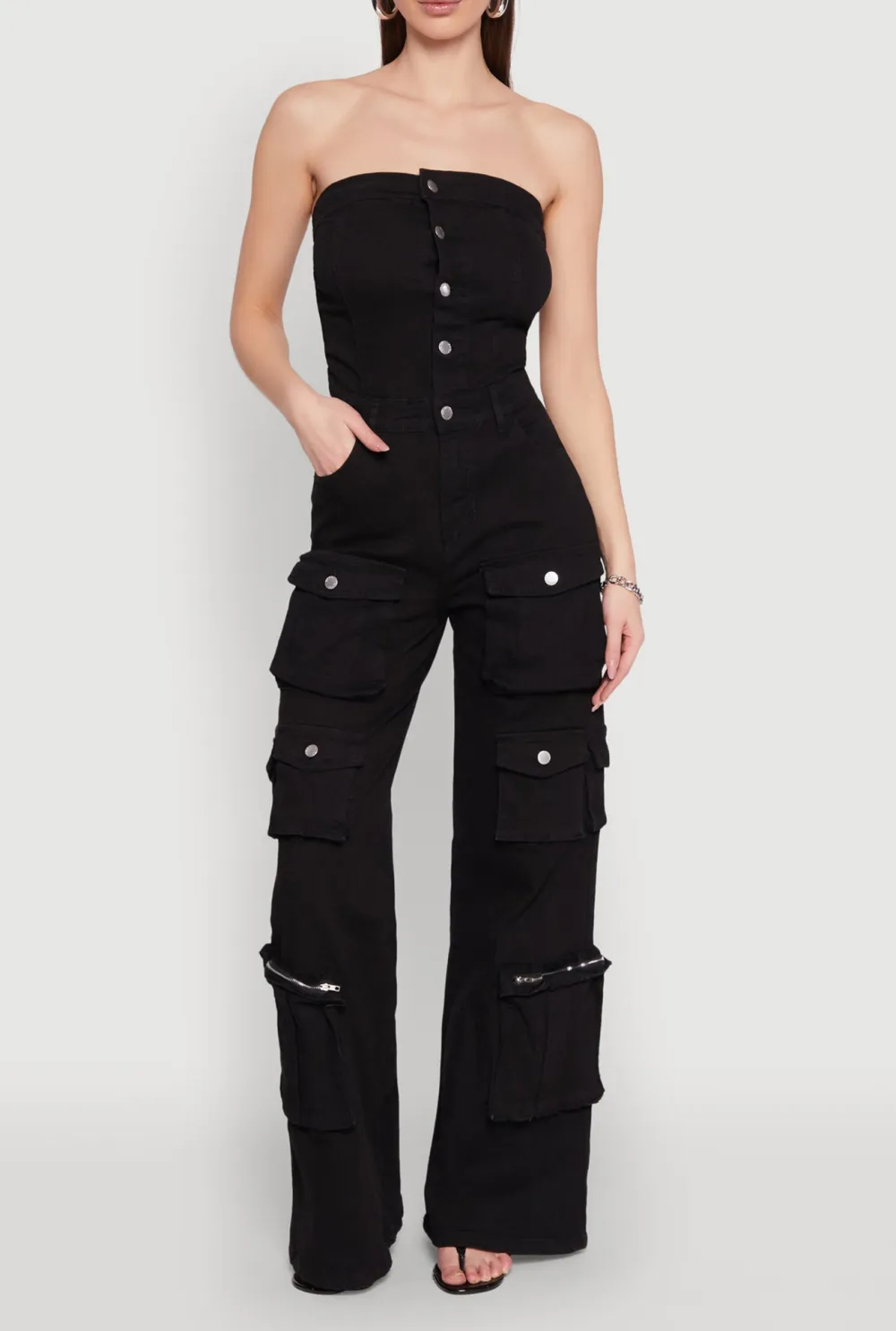 Multi Pocket Jumpsuit