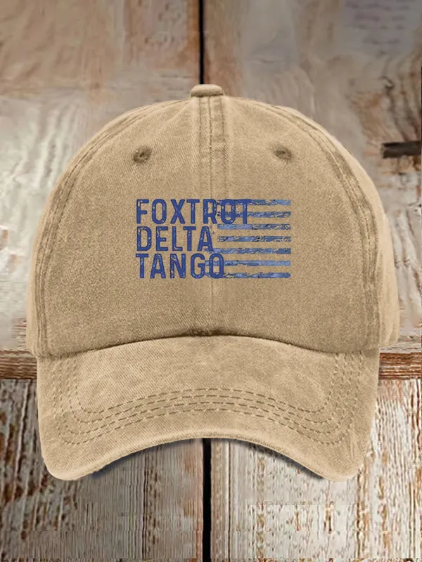 Unisex Fashion Flag Print Hat