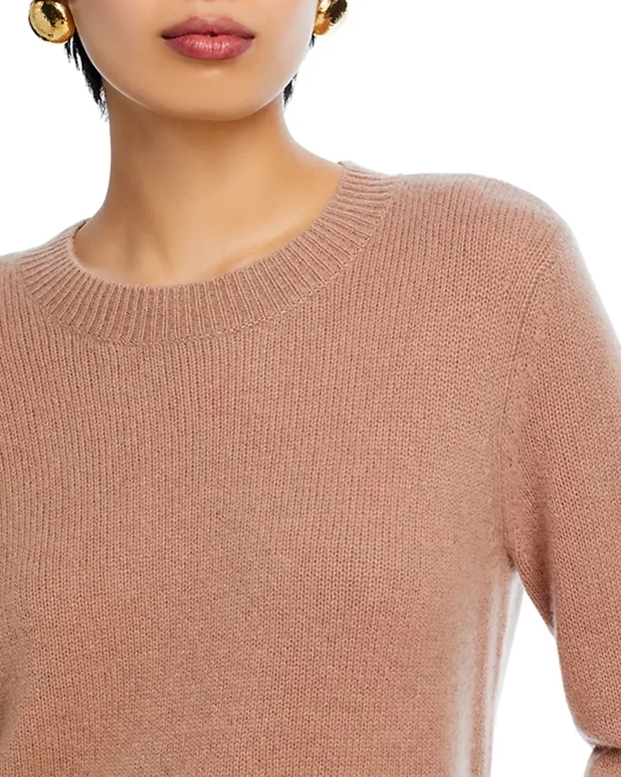 Cashmere Crewneck Long Sleeves Sweater