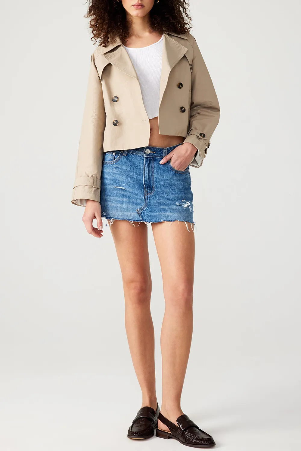 SKINNY JACKET KHAKI