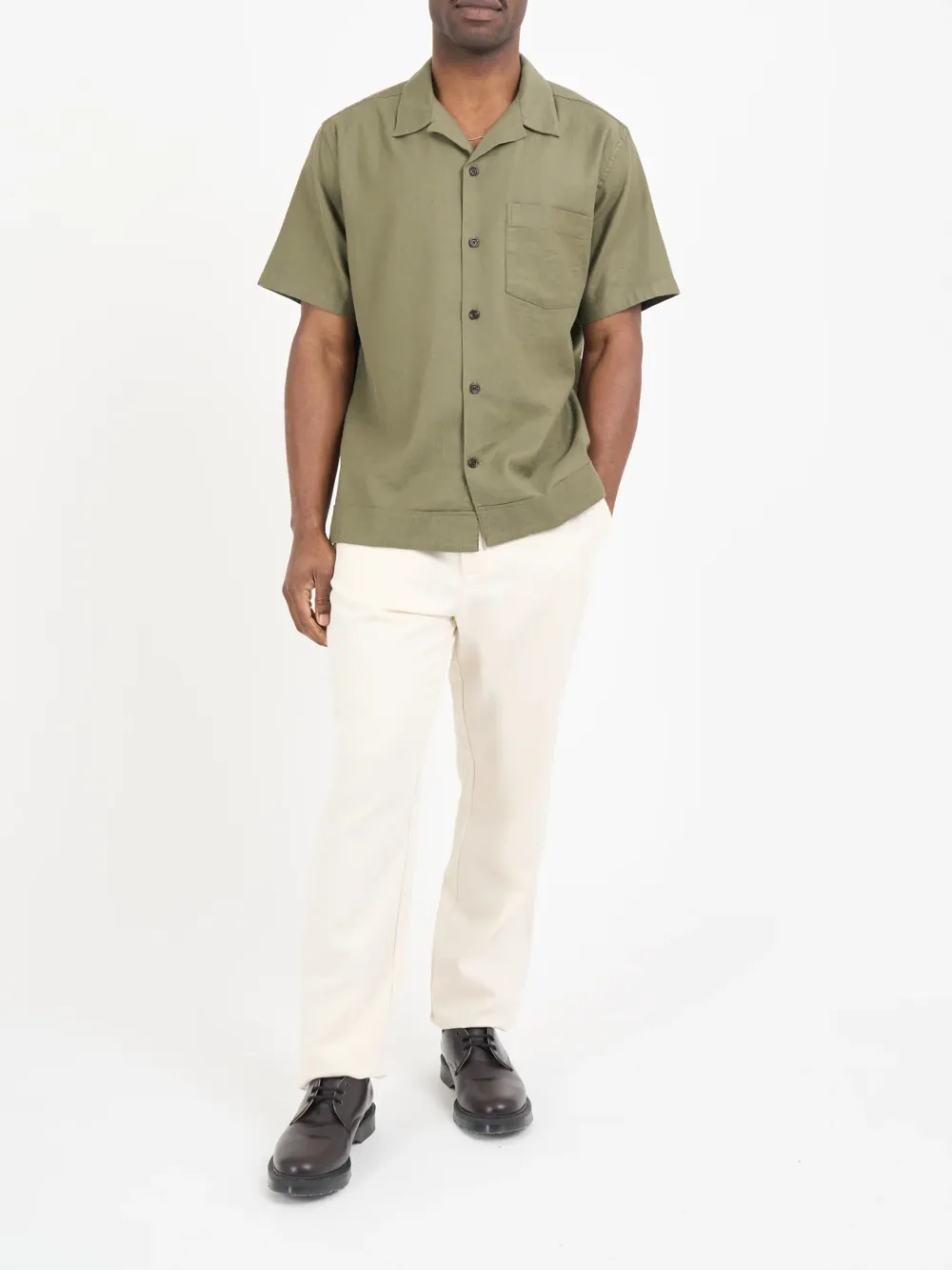 Green Short Sleeve Shirt