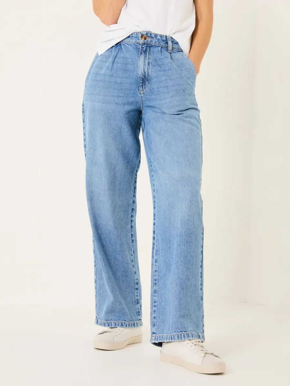 Ginger Denim Vintage Wide Leg Jeans