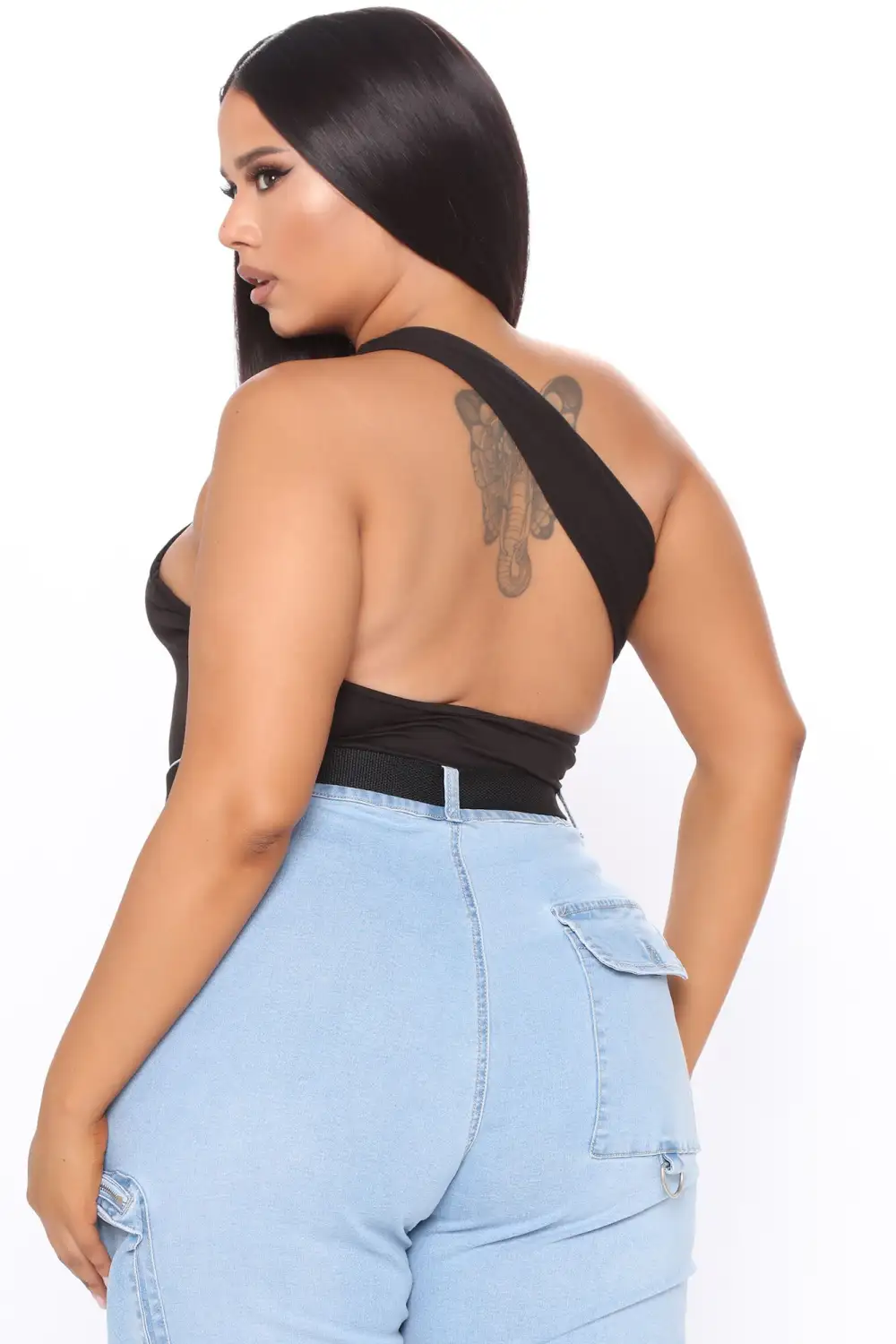 Lora Jean Bodysuit - Black