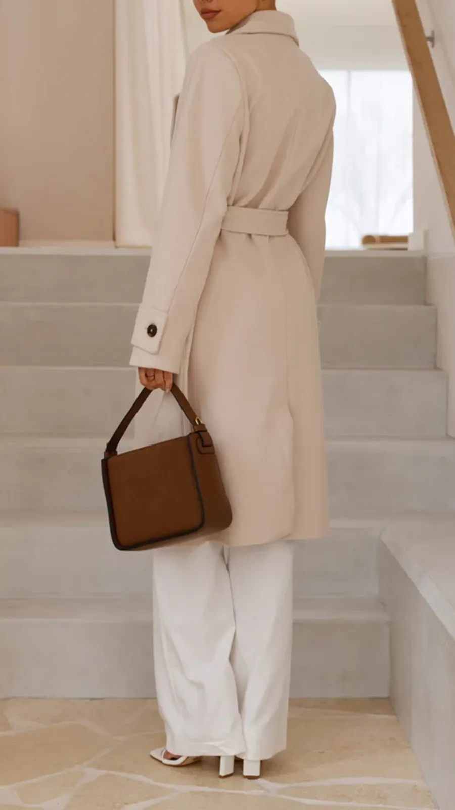 Padded Casual Long Jacket