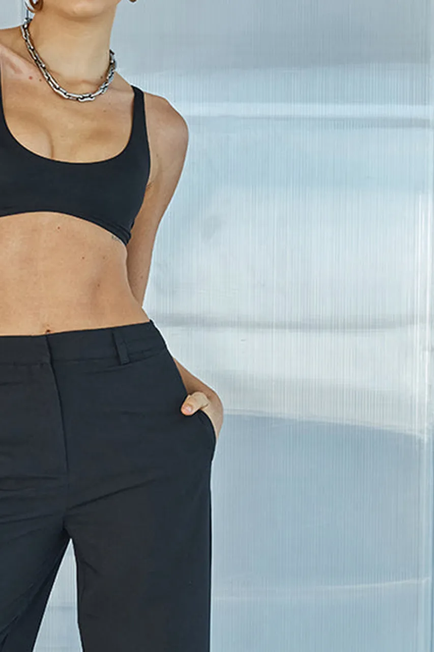 Sleeveless Crop Bralette Top