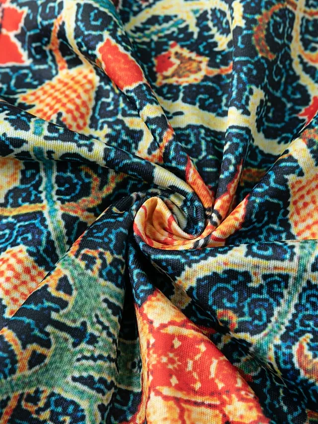 Women's Bomber Jacket Zip up Casual Jacket Fall Floral Print Baseball Jackets Outerwear Long Sleeve Fall  Spring Green Casual Daily