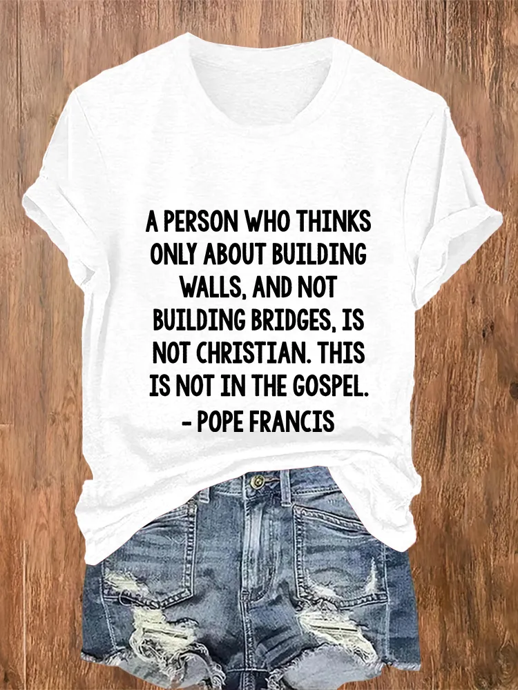 Women's Rest In Peace 1936-2025 Round Neck Short Sleeves Pure Cotton T-Shirt