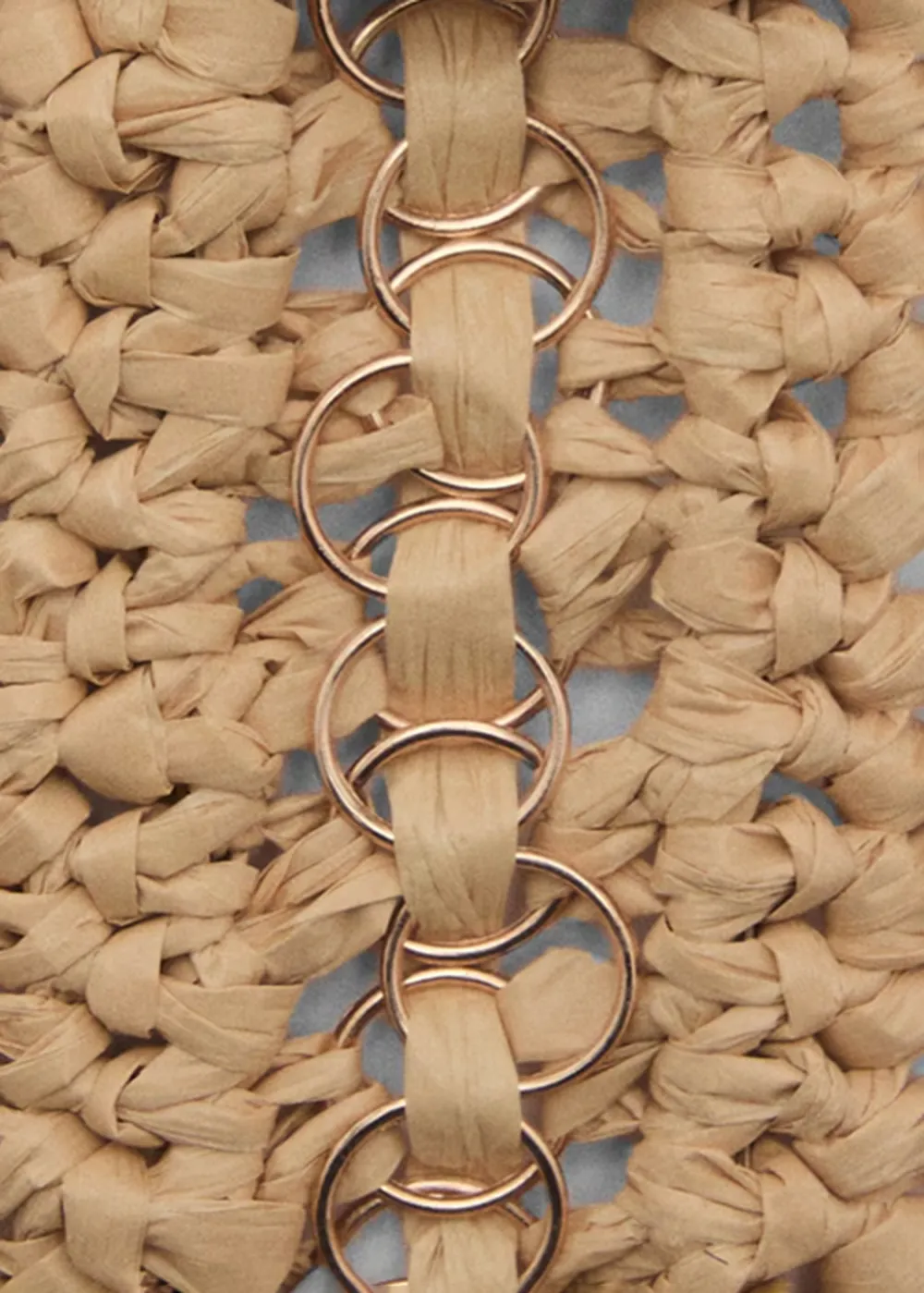 Beige Casual Style Natural Fibre Belts