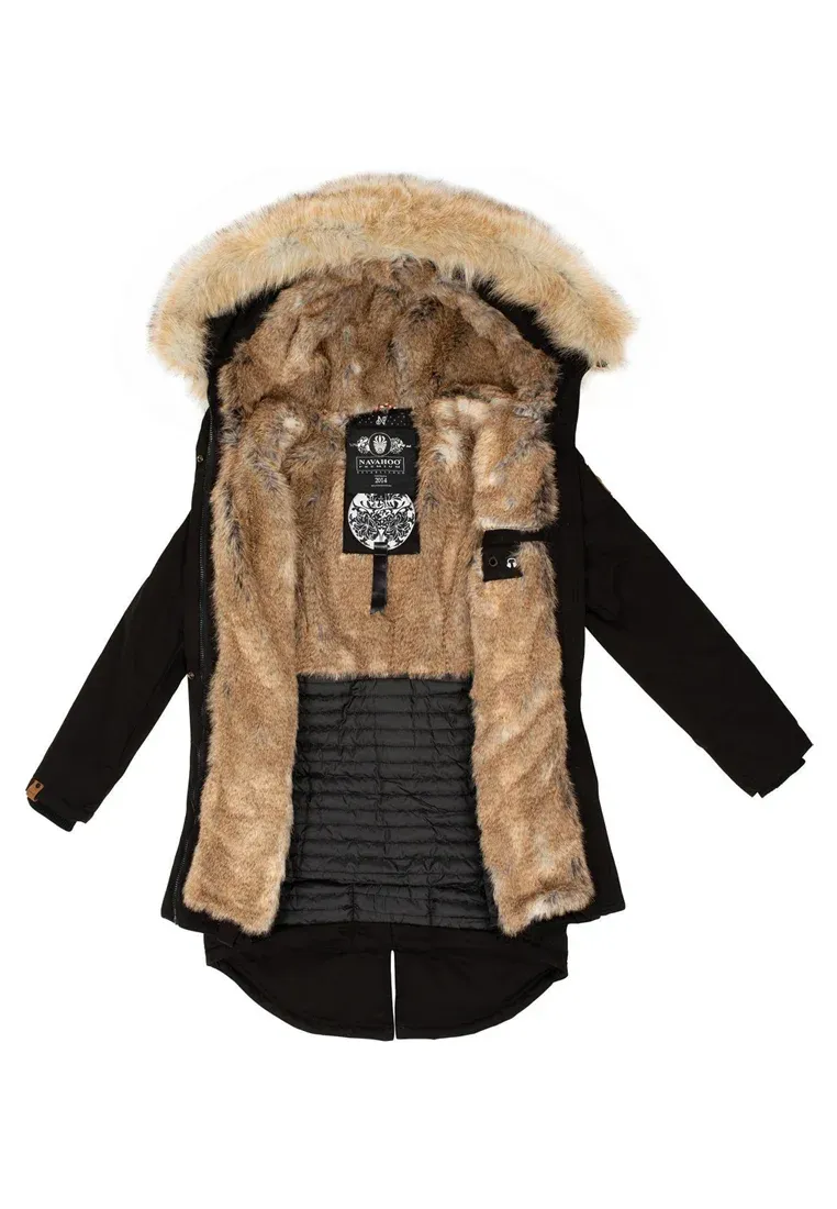 ladies parka coat Pink