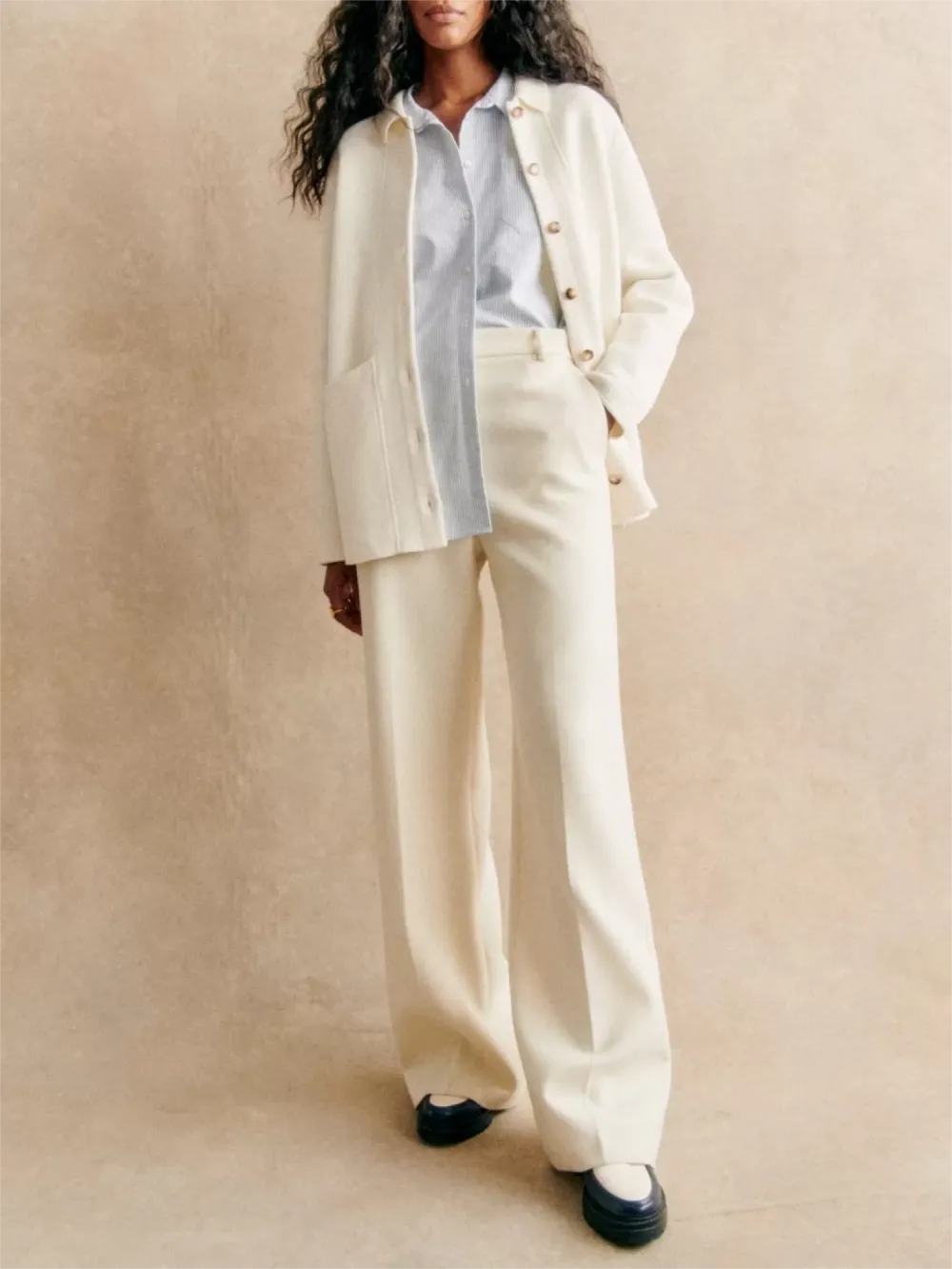 Slight Stretch Denim Trouser