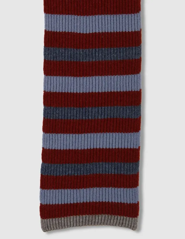 Three Color Patchwork Scarf