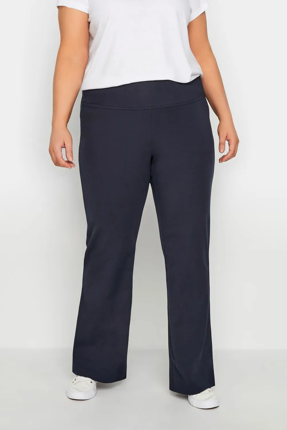 Evans Navy Bootcut Legging