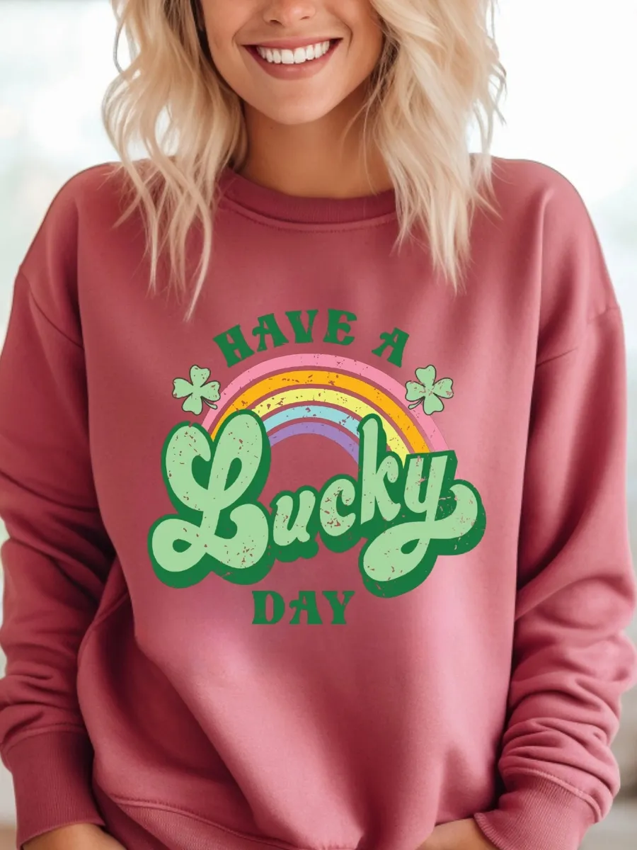 Lucky Day Crewneck Sweatshirt
