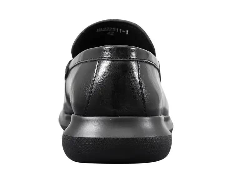 Black Polished Loafers