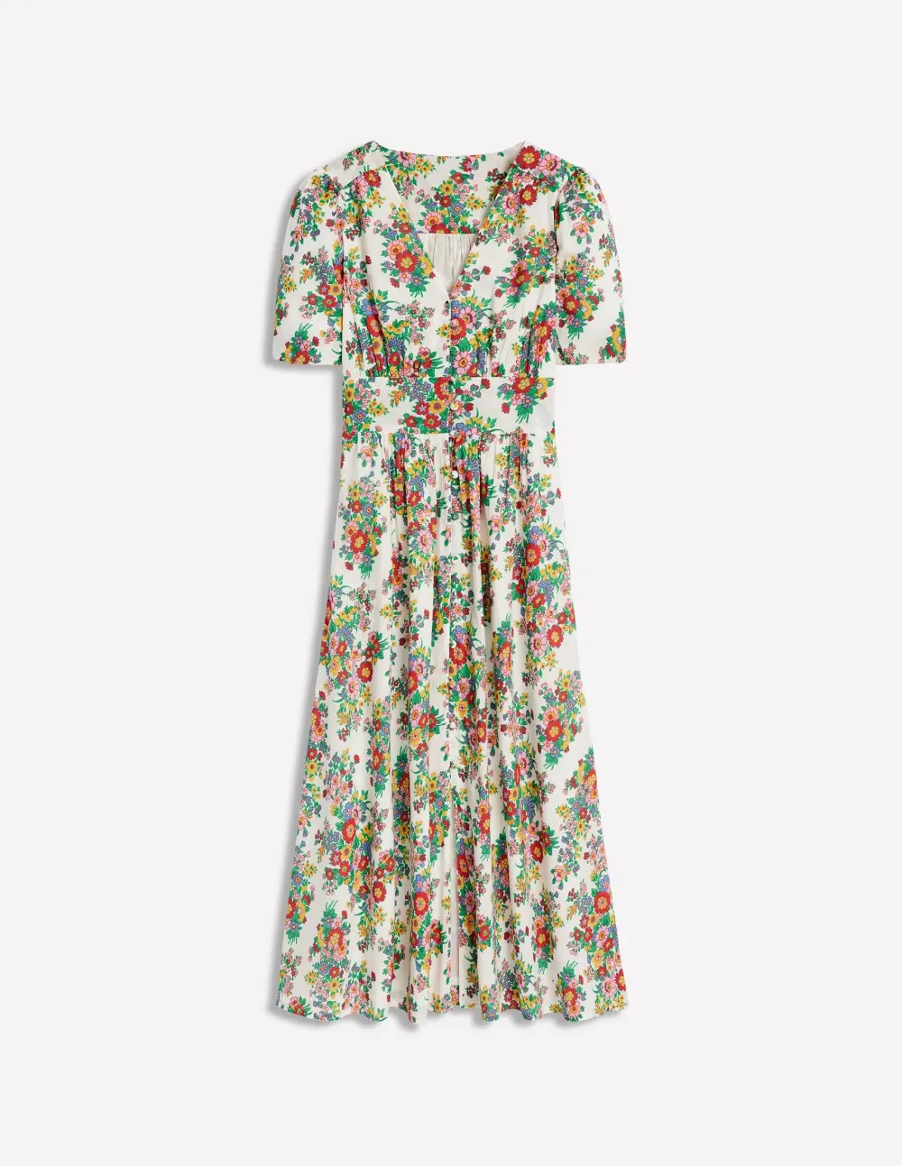 Lillian Cotton Midi Dress