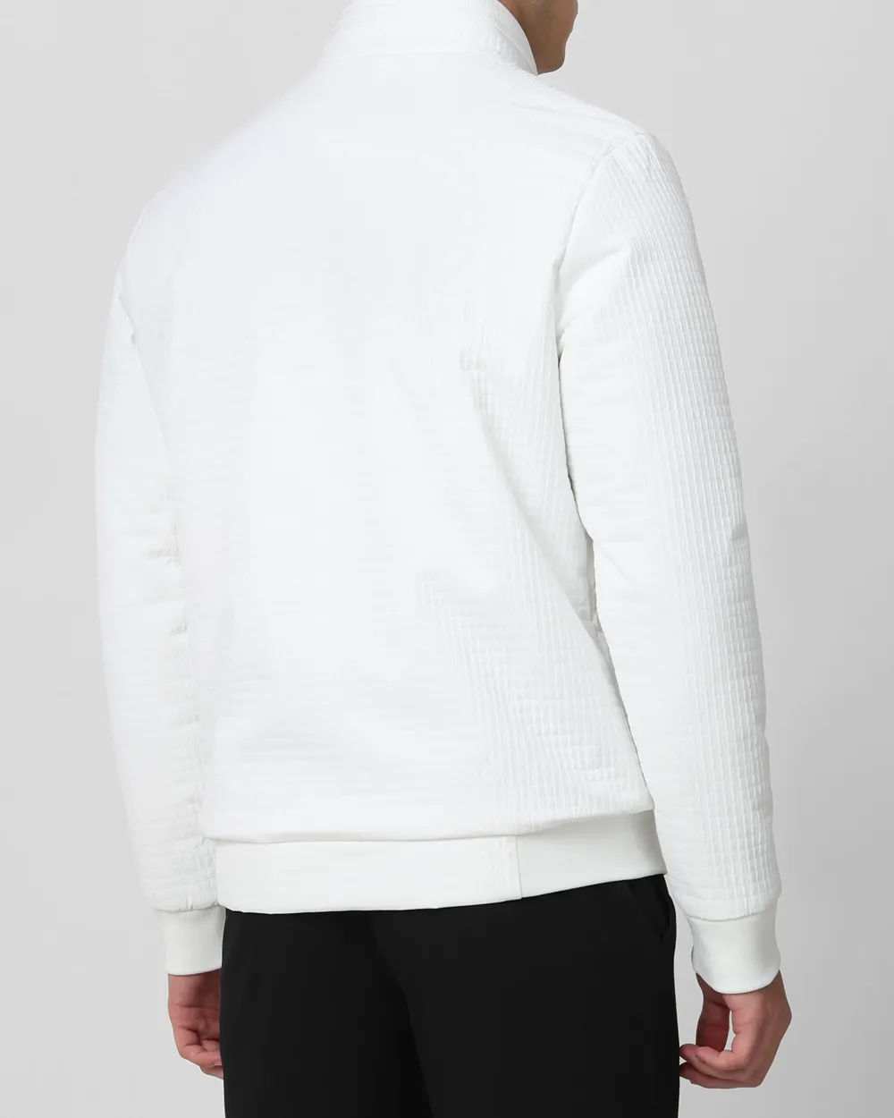 Versatile Comfortable Slim-Fit White Jacket
