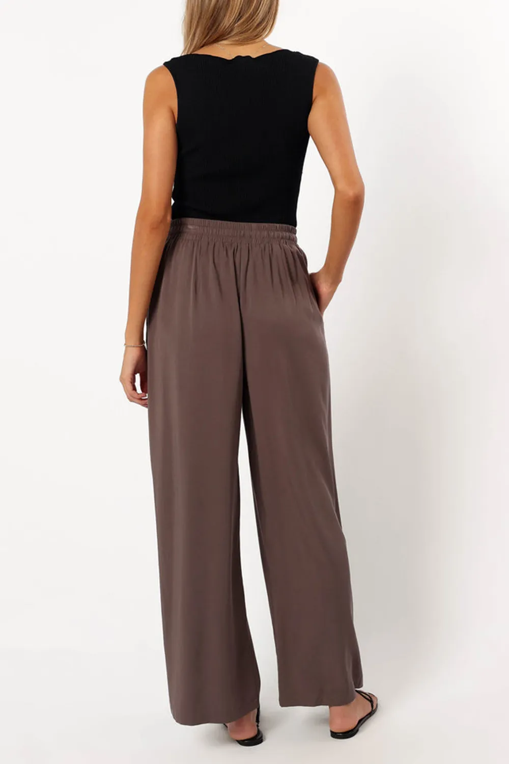 SOFT BELTED PANT