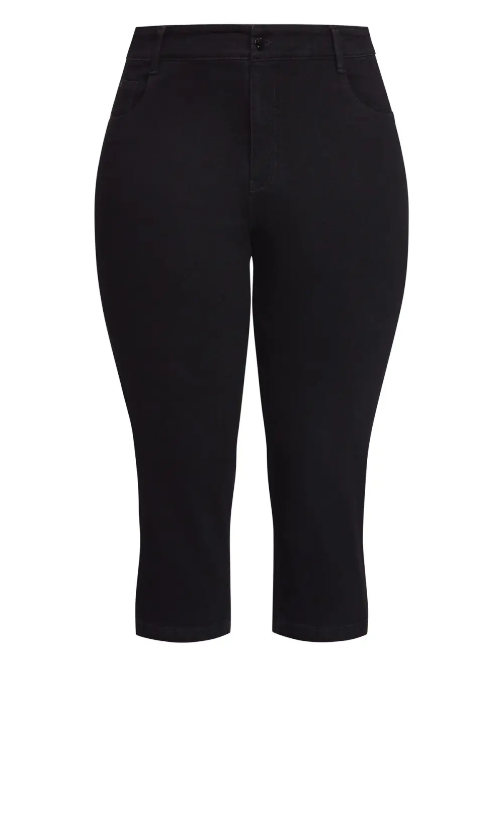 Evans Black Cropped Jeans