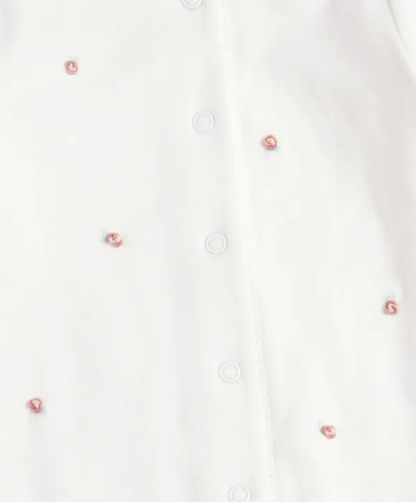 Embroidered Flower All-in-One