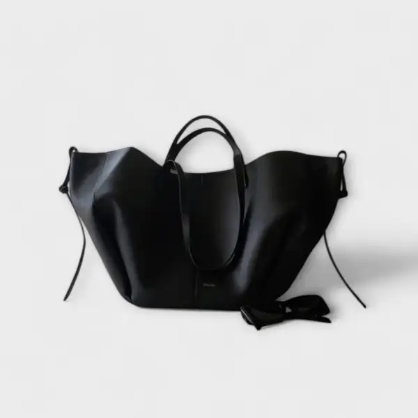 Boxy Canvas Shoulder Bag