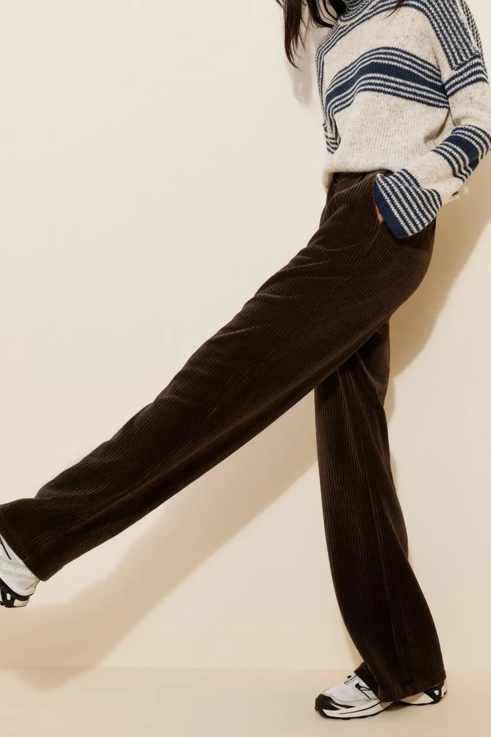 Simon High-Rise Corduroy Pants