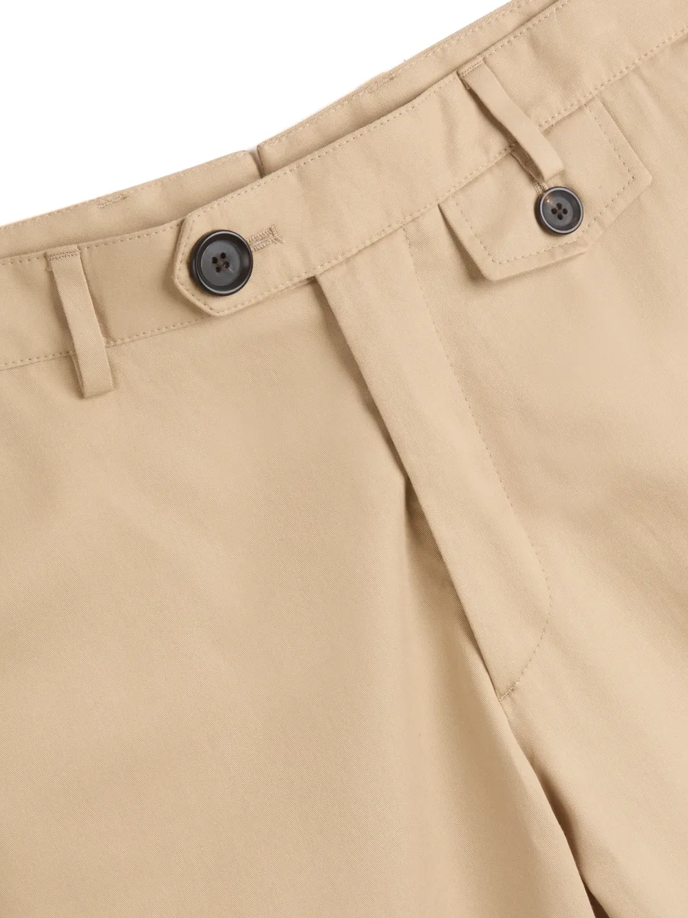 Beige Casual Style Trousers