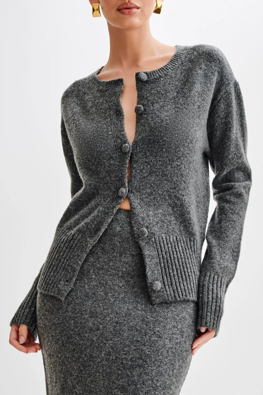 Oversized Knit Cardigan