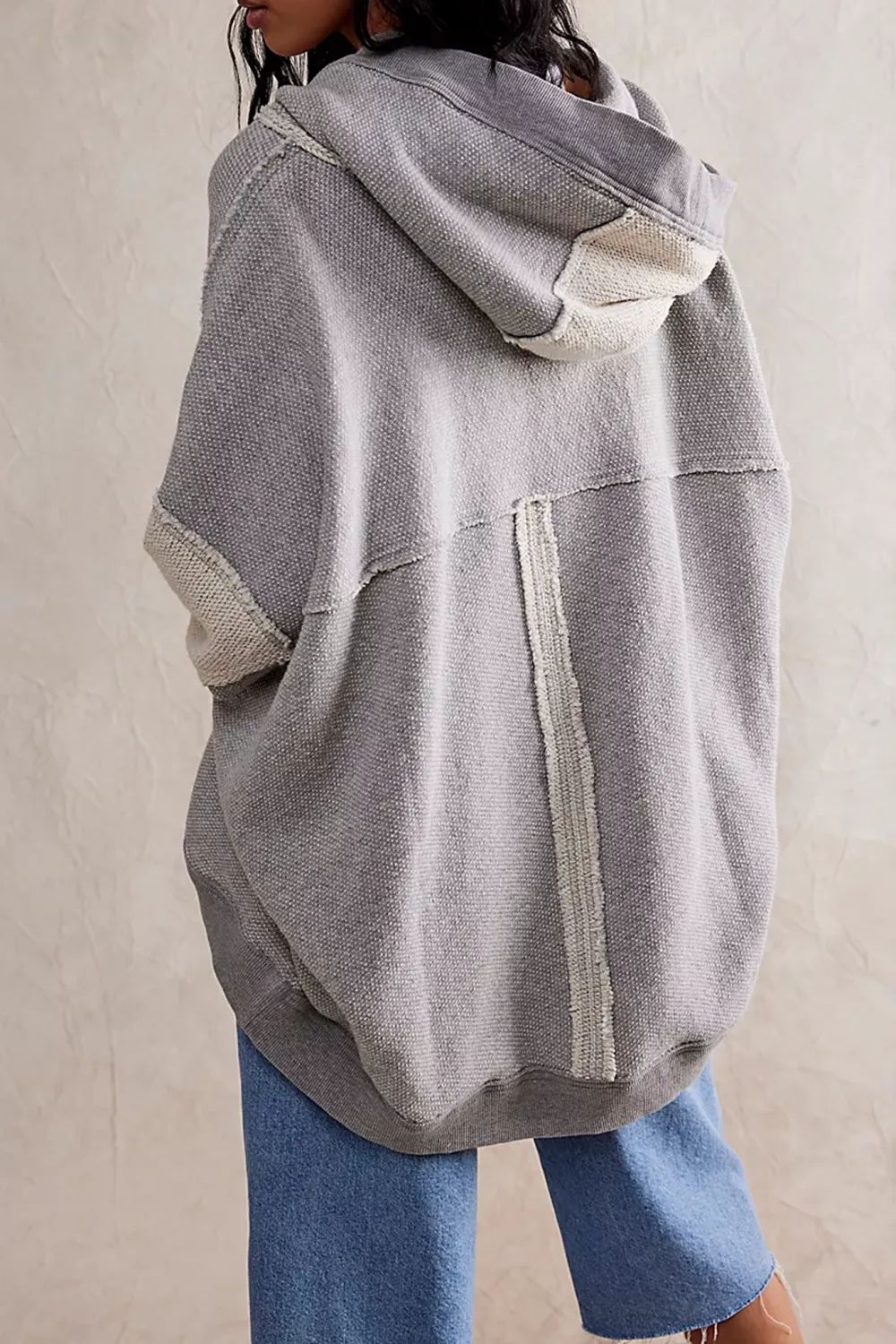 Fleece Lined Oversized Hoodie