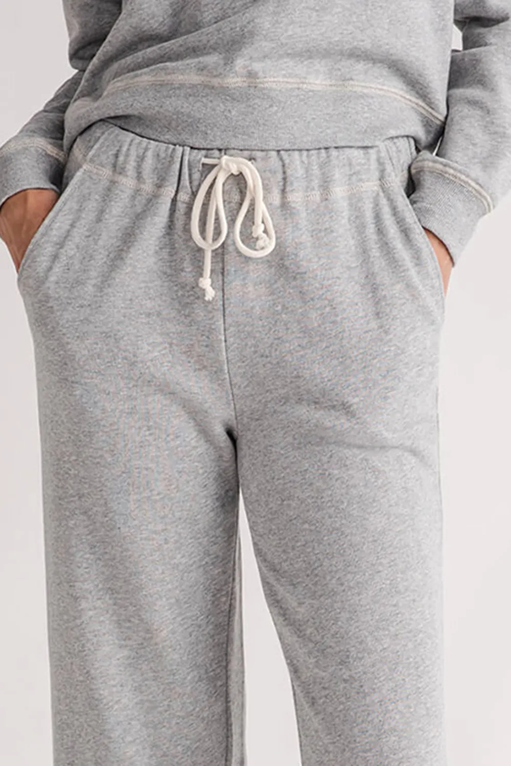 French Terry Sweatpants - Classic Heather Grey