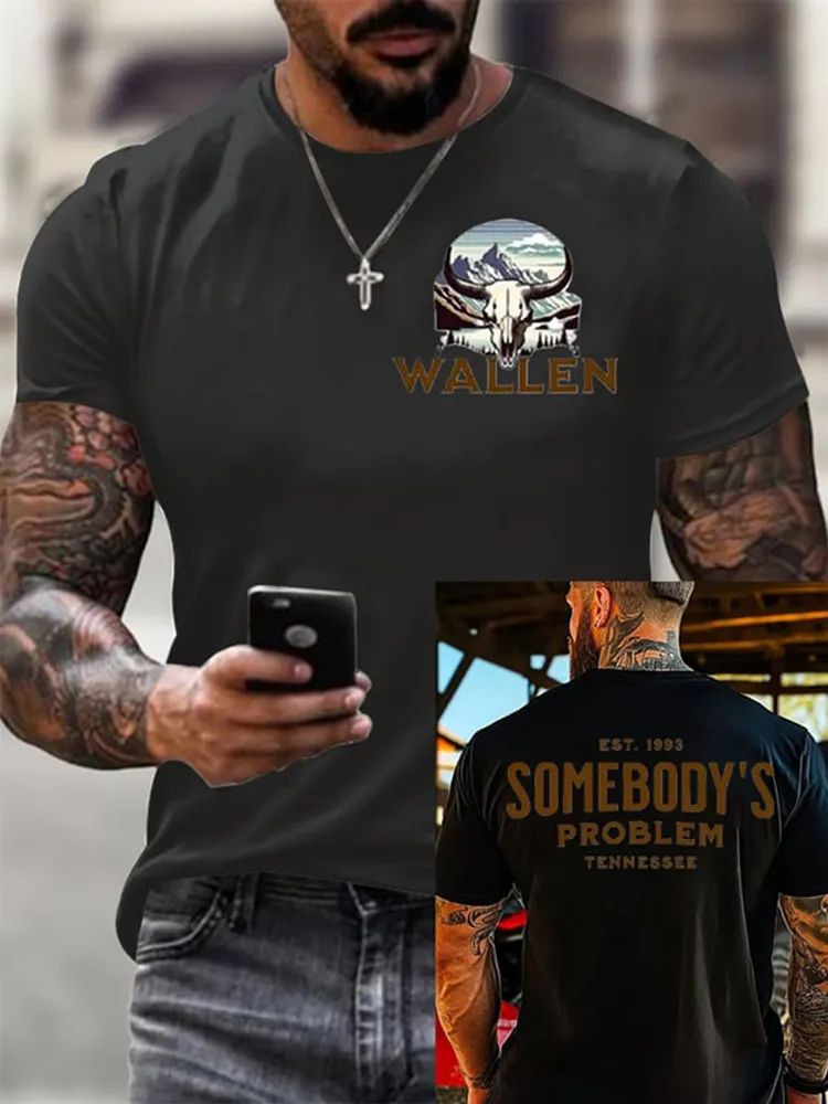Men'S Shirt Wallwn T-Shirt