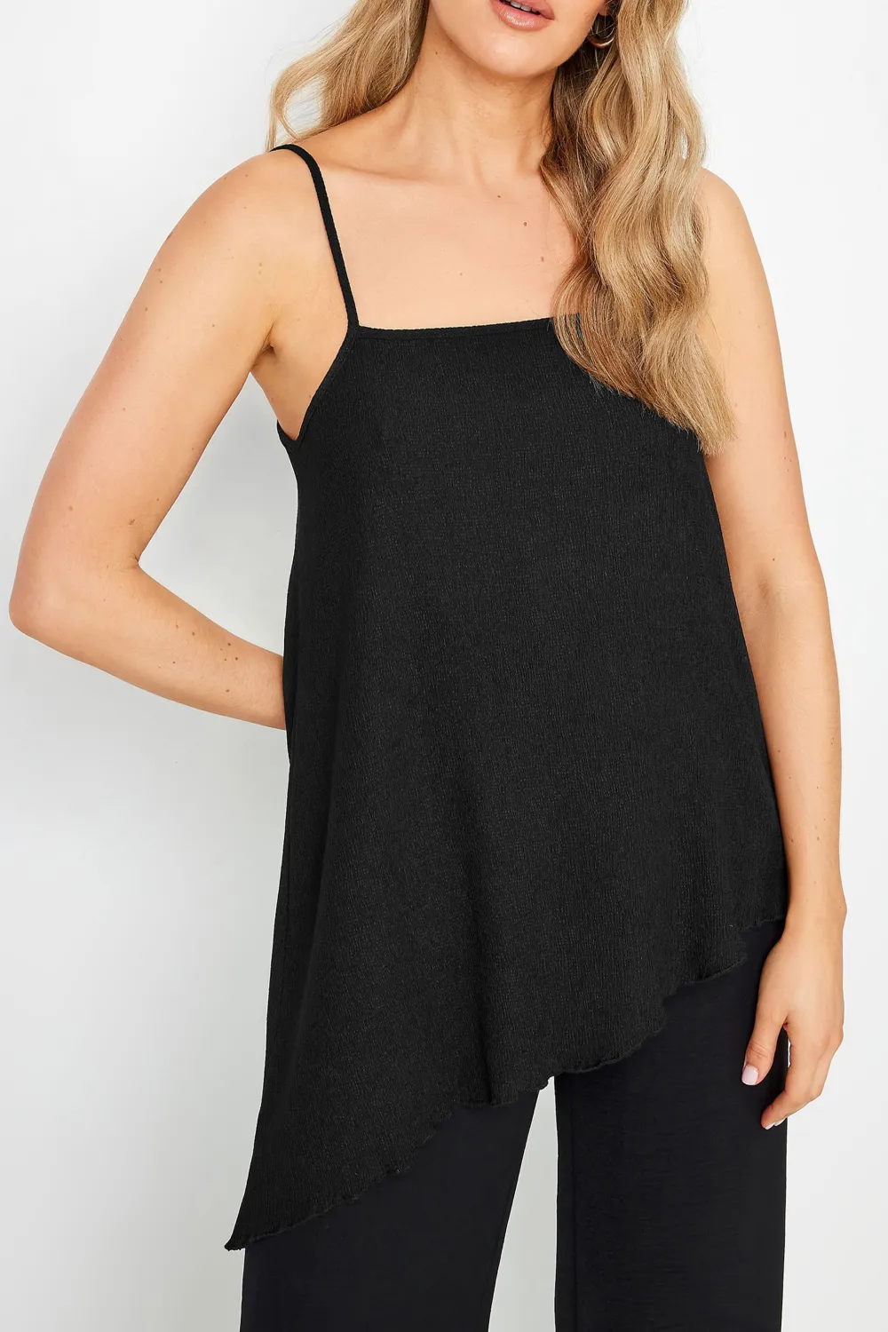 Square Collar Camisole Vest
