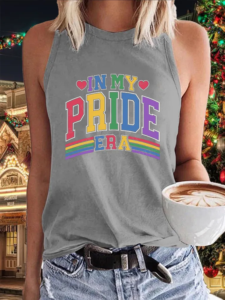 Women's In My Pride Era Crew Neck Vest
