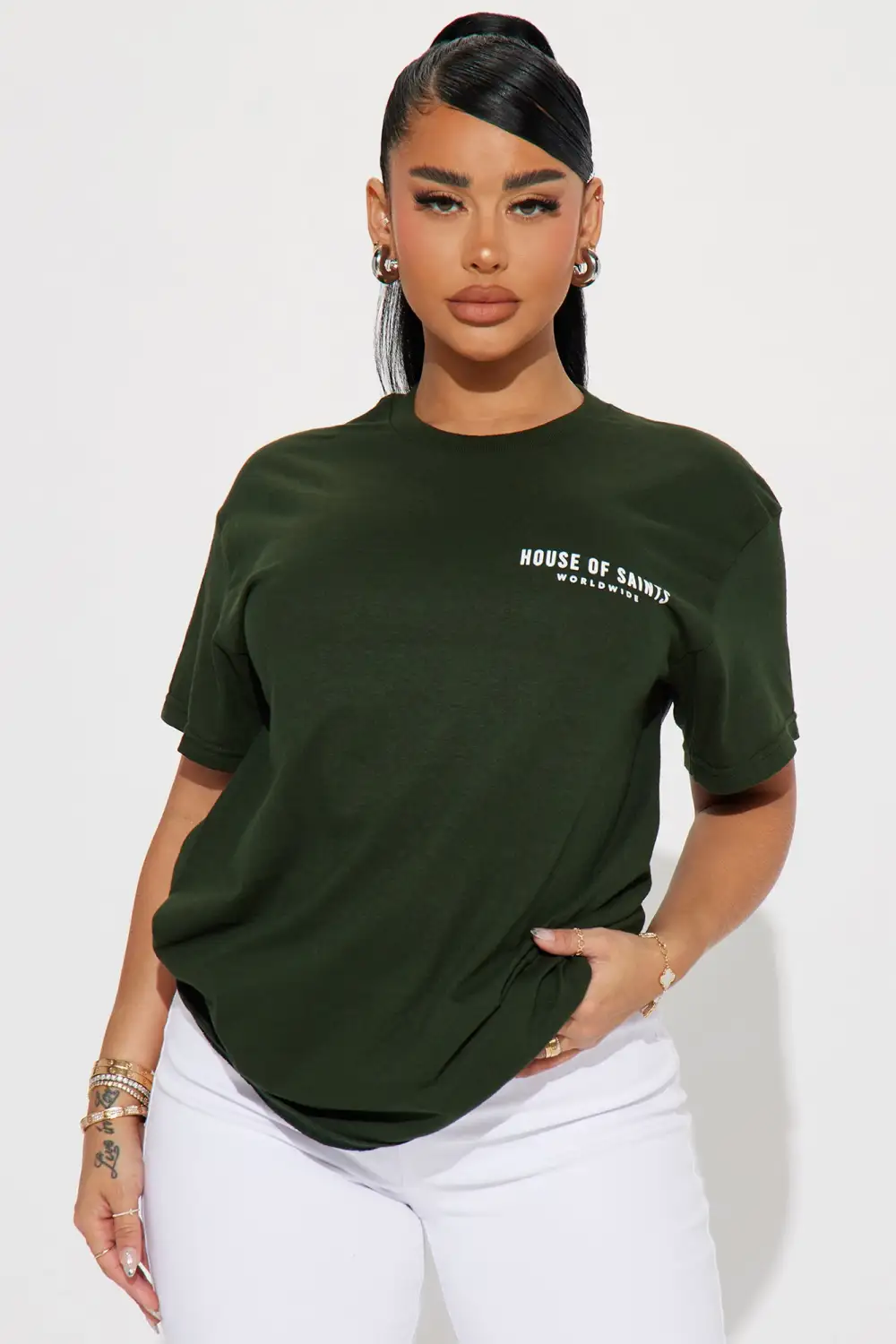 House Of Saints Tshirt - Green