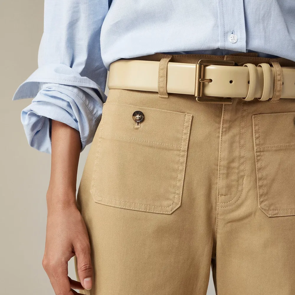 Sailor Slim Wide-Leg Chino Pants